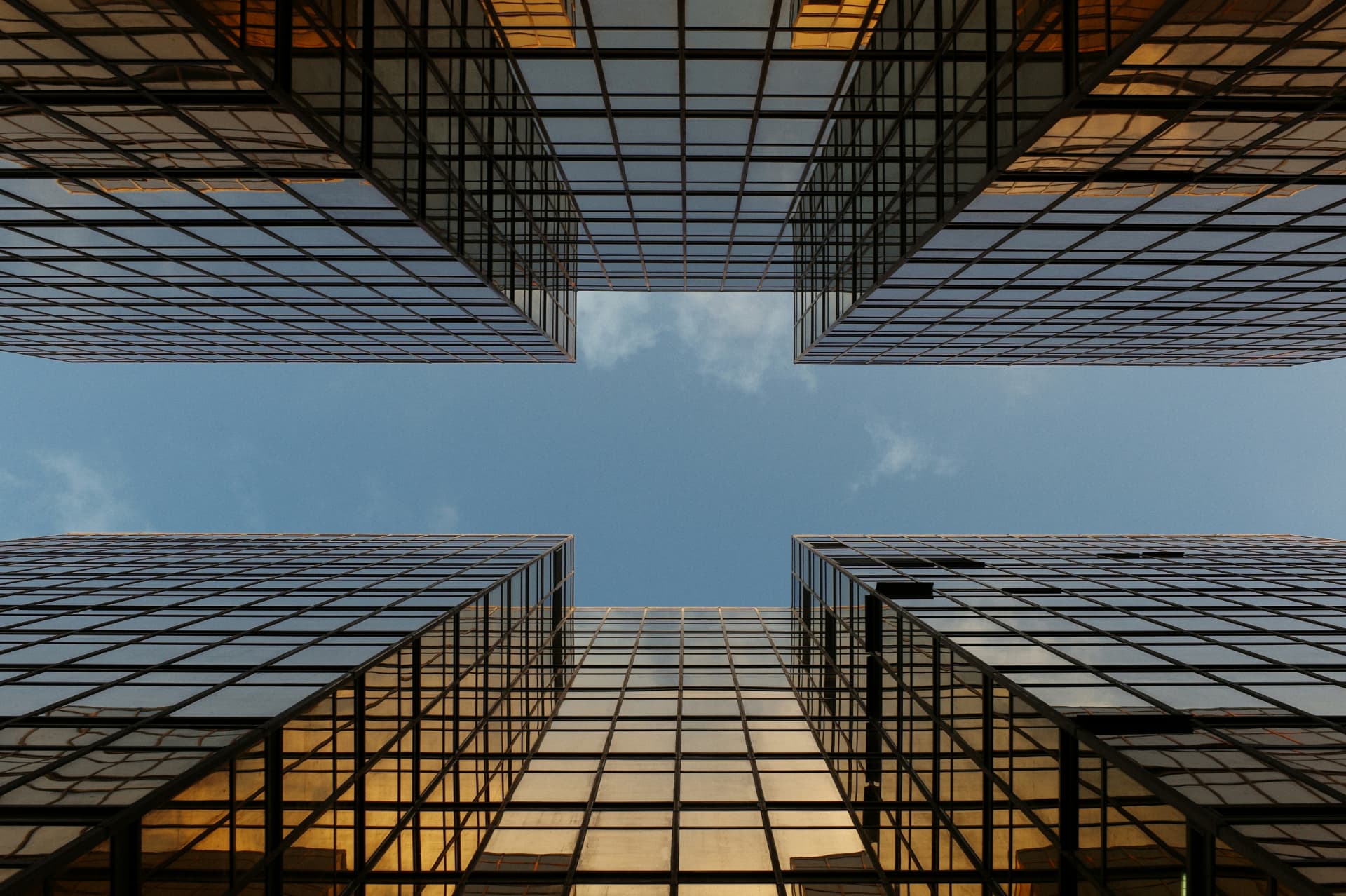 Modern glass office towers in Atlanta, home to Hydrogen Capital's M&A and strategic advisory firm